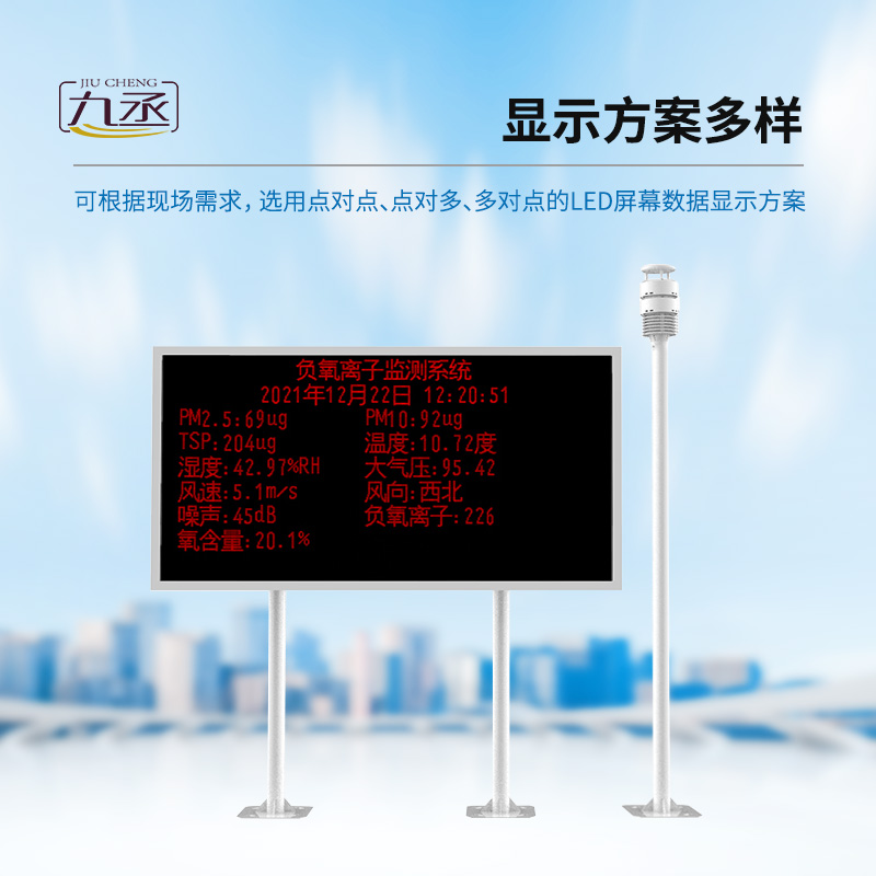 負氧離子濃度監測站 負氧離子濃度監測站